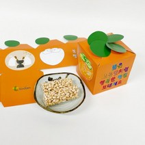 [흙놀이네6296] 감 선물상자 만들기-1인세트, 1. 감상자도안