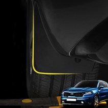 SWCAR 쏘렌토 MQ4 머드가드 흙받이 휀다 범퍼 가드 돌튐 기스 스크래치 방지 카 용품, 쏘렌토MQ4-5인승