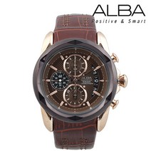 [ALBA] 세이코 알바 SIGN A 크로노그라프 남성 손목시계 AF8P18X1