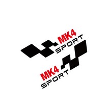 자동차 경주 스포츠 스티커 포드 포커스 MK2 MK3 MK4 MK1 그래픽 모터 바디 데칼 비닐 장식 커버 튜닝 액, 04 For MK4_01 Black Red, 04 For MK4_01 Black Red