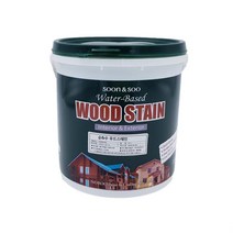 수성스테인 3500ML 15종택1 방부목오일스텐 수용성스테인, 참나무색