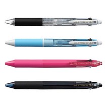 유니 제트스트림 3+1 멀티펜 MSXE4-600-07 다기능펜, 투명