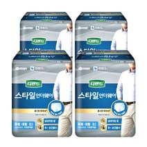 디펜드 스타일 언더웨어 남성파워 대형8개입, 8개입X4팩