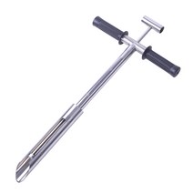토양 추출기 샘플링 토지 검사 시료 재취 측정 스텐, 1m 직경 38mm 불도저 포함