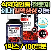 캐나다산 철분제 산소운반 혈액생성 임산부에게 좋은 영양제 어르신 영양제 선물 임신 초기 중기 성장기