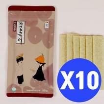 [제주커머스] 제주사월 우도땅콩 쫀득이 파우치 1kg 대용량 6개입X10봉 제주직송, 제주사월 우도땅콩 쫀득이 6개입X10봉, 10개