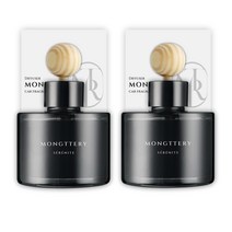몽때리 세레니테 차량용 방향제 자동차 디퓨저 120ml, 1+1피톤치드