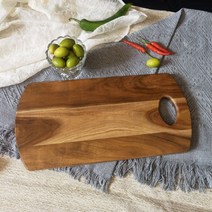 터치온리 가정용 항균 원목 엔드그레인도마, 상사목 도마40x20x1.5