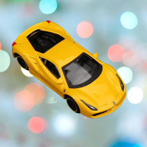 페라리 458 스파이더 자동차 다이캐스트 합금 자동차 모델 1:64비율, 04=488 GTB Yellow, 04 488 GTB Yellow