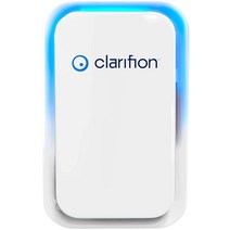 Clarifion - 가정용 공기 이온화 장치(1팩) 음이온 여과 시스템 침실용 조용한 청정기 사무실 주방 휴대용 필터 냄새 연기 먼지 제거기 미니, 기본