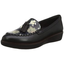 FitFlop 여성용 모카신 블랙 001