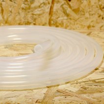 KCC 국내산 실리콘 호스 6mmx10mmx50cm 내경x외경x판매단위