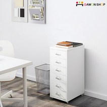 [이케아 직수입] HELMER 철제서랍장, 색상:블랙