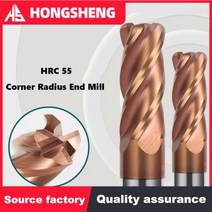 R0512 불노즈 커터 코너 반경 엔드 밀 CNC 텅스텐 스틸 금속 라우터 공구 표면 가공 카바이드 밀링 커터, 16R1X16X150