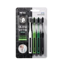 메디안 [무료배송]메디안 대나무숯담은칫솔(4입), 6세트