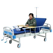 스마트다용도침대 모션침대 전동미용베드 노인리프팅, 트윈 5 - 매트리스 가드레일 식탁 바퀴