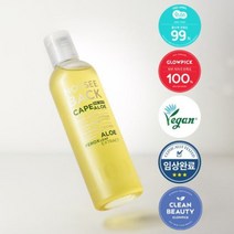 낫씨백 원 샷 케이프 알로에 250ml 토너+순면패드 진정효과