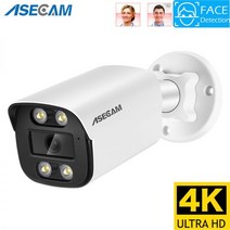 야외용 AI 얼굴 인식 카메라 8MP 4K IP H.265 Onvif RTSP 컬러 나이트 비전 POE 휴먼 오디오 보안 Xmeye, 4MP POE AI Camera _CHINA | 3.6