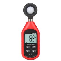 K1KA 디지털 라이트 럭스 미터 온도 0-200000 럭스 조도계 루미 노 미터 광도계 럭스/FC 테스터 라이트 미터, UT383BT, 02 UT383BT