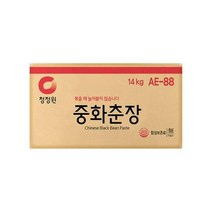 청정원 감칠맛 중화춘장 짜장 지함 대용량 업소용 식자재 별미 풍미 볶음밥소스 간단한요리 간편식 14kg, 16개
