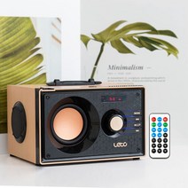 레트로 무선 블루투스스피커 LBT-W04S 우퍼 FM라디오, 제품선택:LBT-W04S