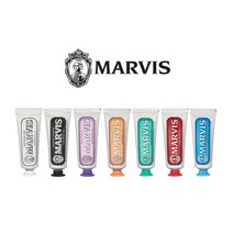 MARVIS 이탈리아 마비스 치약 미니 25ml, 아마렐리 25ml(검정), 없음