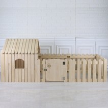 dpcult 강아지 원목 울타리 하우스