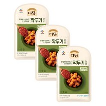 CJ 장 다담 깍두기 양념 된장찌개 집된장 홈쿡 155g 3개 1세트, 25세트