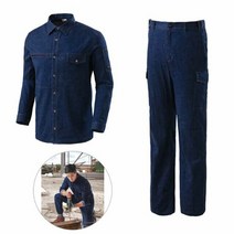 티뷰크 S/S 작업복 TB-19-15J/P 상하의, 색상:상의-2XL(105)|사이즈:하의-36