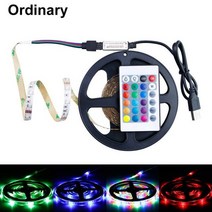 light led 스트립 rgb light led 램프 테이프 rgbw 5v usb tv 백라이트 led 스트립 라이트 화이트 네온 리본 rgb band strip 0.5 1 2, 평범한, 3년 보증, 3m 180LED