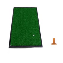 실내 골프 매트 러프 인조잔디 가정용 스윙 연습 미니 연습장 집에서 간이 골프장 만들기, 멀티형