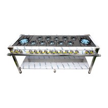 오즈테크 업소용 가스렌지 1800 양타 간택기 친환경 세라믹 버너 LPG LNG 화구, 2세대 세라믹화구, 일반A타입