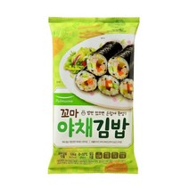 풀무원 꼬마 야채김밥세트 124G (보냉백/아이스박스中택1), 옵션1 - 보냉백포장 (보냉백+아이스팩)