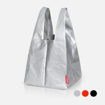 애디블 다용도 디자인 타포린 쇼핑백 (국내제작), 샤인블랙