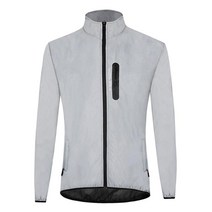 GHSHOP 남성용 반사 사이클링 레인 재킷