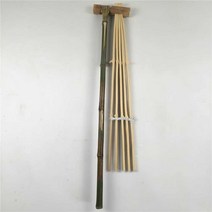 곡물 타작 나무 도리깨 깨 콩 깨털기 곡식 삼태기, 도리깨 1.5m, 1개