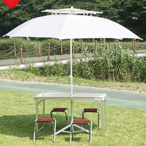 비취파라솔 해수욕장 수영장 카페 마당 정원 캠핑 그늘막, 04_그린