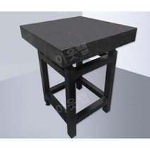 정밀 석정반 대리석 석판 표시기 측정 기계 연마 가공, 400x500x1000 - 브래킷 포함