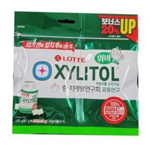 롯데제과 자일리톨 오리지널 (리필) 105g 롯데껌, 단품