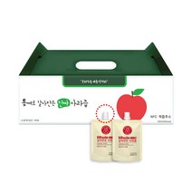 [국내산 100%] 사과로만 착즙한, 30포, 100ml