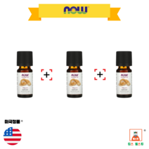 (3묶음)나우 푸드 에센셜 오일 100% 순수 베티버 10ml (13 fl oz)