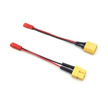 드론 JST to XT60 커넥터 변환 케이블, XT60（수） - JST（수）