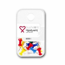 칼라 슈파핀 압정 고정핀 푸시핀 메모클립 게시물꽂이