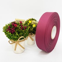 포장 리본 끈 제이제이리본 골직리본40mm 50mm 60컬러 (길이 45M ) 공단리본, 55와인