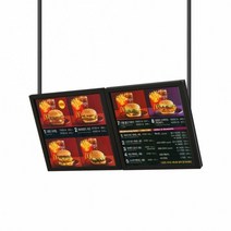 LED배너 라이트패널 개폐식 입간판 천장 벽걸이 MELH-6060 광고판 메뉴판 전시 안내, 2개, 백색