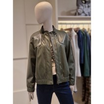 [행복한백화점][올리비아로렌]여성케주얼 가죽자켓 VOCCLXF8111