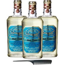 일본직발송 6. ノー品 【３個セット+コーム付】4711 ポーチュガル ヘアトニック 150ml【コーム付】 B07RKR, One Size, One Color