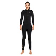 프리다이빙슈트 스킨스쿠버슈트 드라이 슈트 3mm 네오프렌 다이빙 슈트 남성과 여성 자켓 전문 카이트 서핑, 06 Womens Jaket W Pant_01 XS