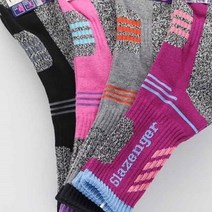 오너클랜 여성용 등산양말 핑회색 1켤레 여자 패션 캐쥬얼[WC60AD6]