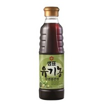 샘표 유기농 자연콩 양조간장, 350ml, 2개